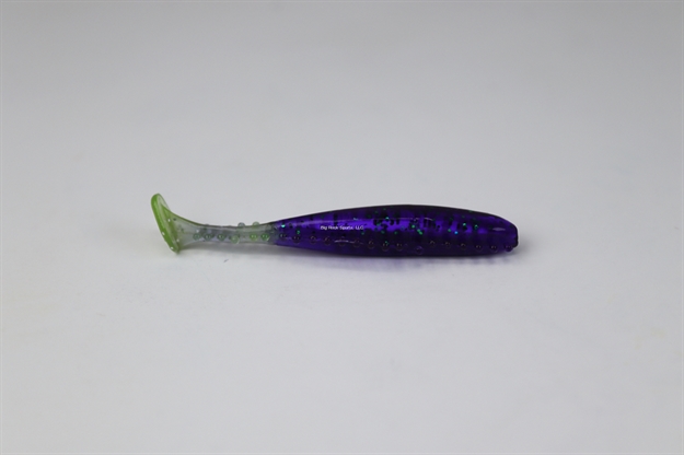 Picture of Kalin 2" Triple Tickle Tail - 10Pk - Junebug/Chartreuse