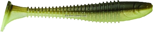 Picture of Kalin 3.8" Sizmic Shad 6Pk Olive Shad