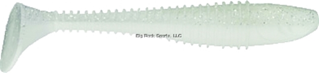 Picture of Kalin 3.8" Sizmic Shads 6Pk White Crystal