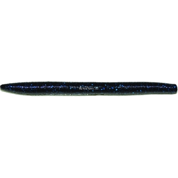 Picture of Kalin 5" Wac-O Worm 10Pk Black/Blue Flake