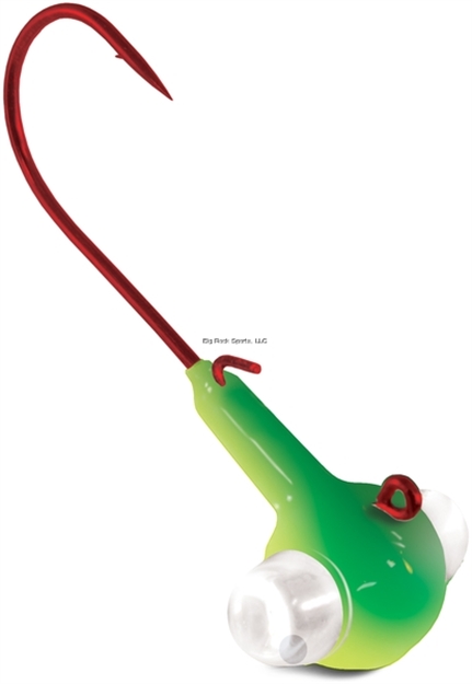 Picture of Kalin Google Eye Jig, 3/8 Oz, Chartreuse Green