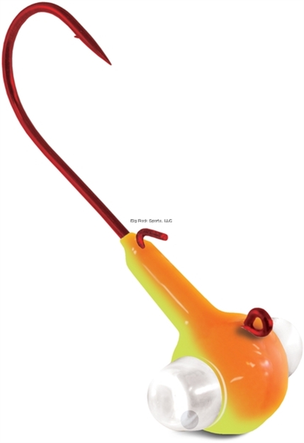 Picture of Kalin Google Eye Jig, 3/8 Oz, Chartreuse Orange