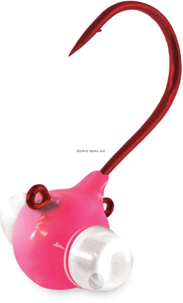 Picture of Kalin Google Eye Live Bait Series Jig, 1/8 Oz, Pink