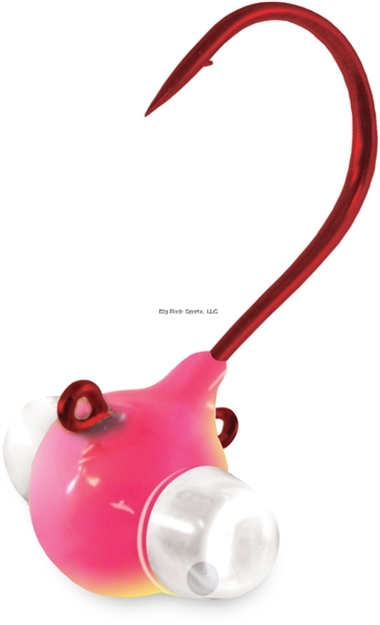 Picture of Kalin Google Eye Live Bait Series Jig, 3/8 Oz, Clown