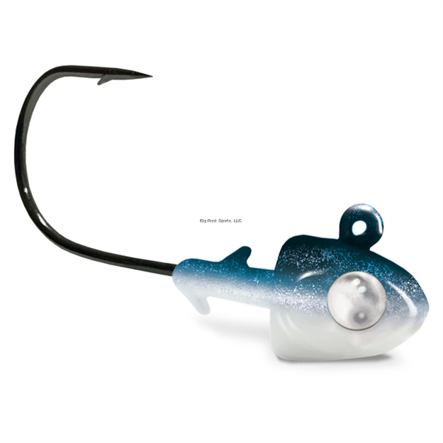 Picture of Kalin Google Eye Swimbait Jig, 2Pk, 1/4Oz, Blue Pearl Shad