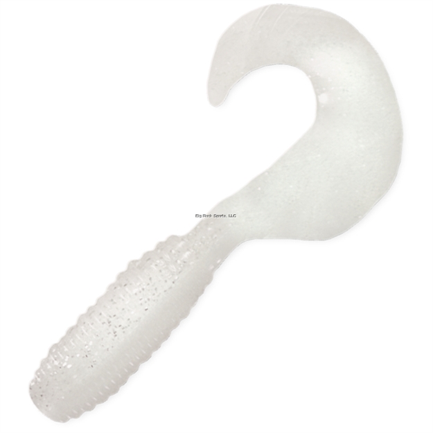 Picture of Kalin Lunker Grub, 5", Whiteice, 10/Pack