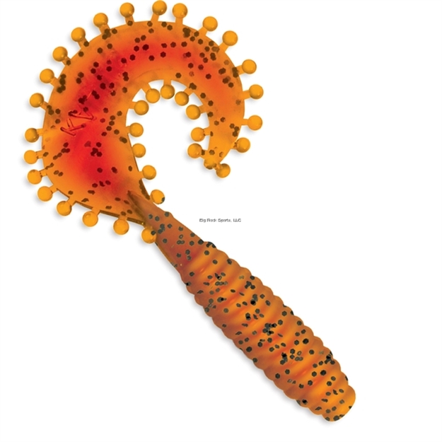 Picture of Kalin Tickle Grub, 5", Pumpkinsalt&Pepper, 8Pk