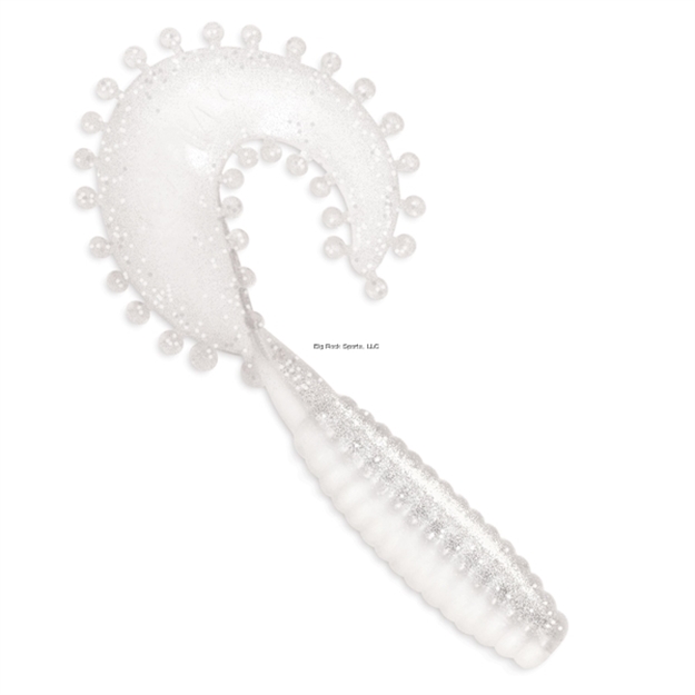 Picture of Kalin Tickle Grub, 5", Whiteice, 8Pk