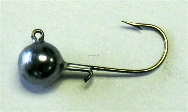 Picture of Kalin Triple Threat Crappie Jighead, 1/8 Oz, Chartreuse, 10/Pack