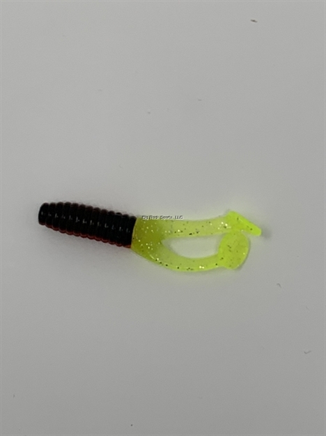 Picture of Kalin Triple Threat Crappie Scrub,Twintail, 1-3/4", Money, 10Pk