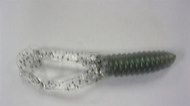 Picture of Kalin Triple Threat Crappie Scrub,Twintail, 1 3/4", Tennessee Shad, 10/Pack