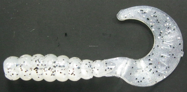 Picture of Kalin Triple Threat Grub , 2", Crystal, 10/Pack