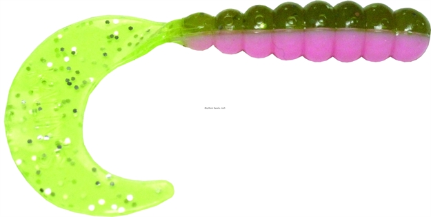 Picture of Kalin Triple Threat Grub , 2", Electric Chicken, 10/Pack