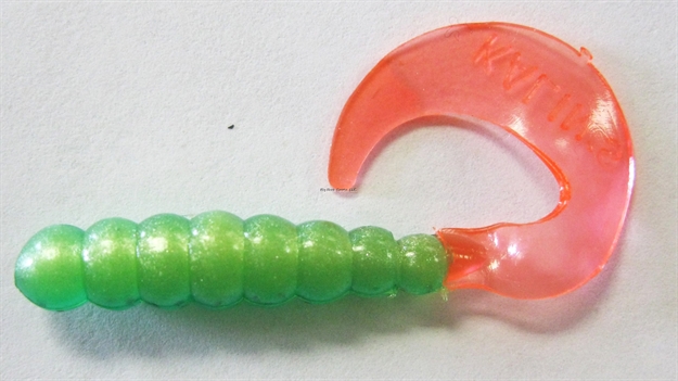 Picture of Kalin Triple Threat Grub , 2", Firetiger, 10/Pack