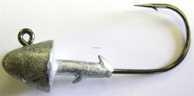 Picture of Kalin Ultimate Saltwater Bullet Jig, 1 Oz, 6/0, Unpainted, 3/Pack