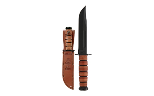 Picture of Ka-Bar Knives Inc Fighting/Utility Knife 7" W/Leather Sheath US Army 2-1220-8