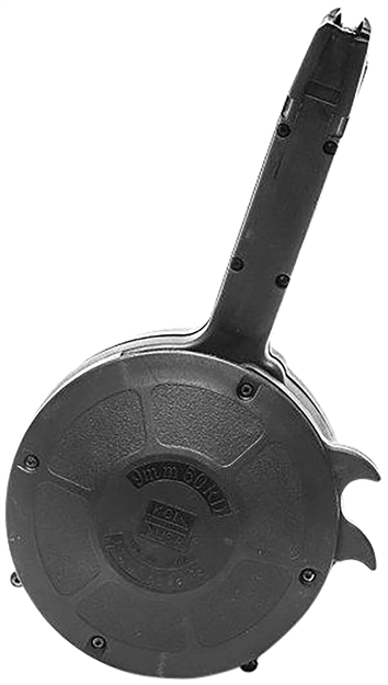 Picture of Kci Usa Inc Kcimz027 Glock  50Rd Drum 9Mm Luger Black Polymer Fits Double Stack Glock KCI-MZ027