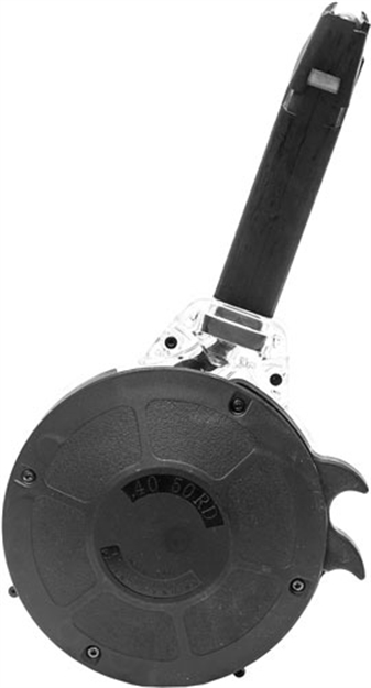 Picture of Kci Usa Inc Usa Inc Magazine For Glock 40Sw 50Rd Black Polymer KCIMZ028 851586008061