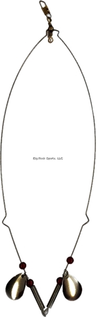 Picture of K&E 18" Stainless Wire Spreader, Use With Two Snelled Hooks For Perch, Crappie And Walleye, Nickel