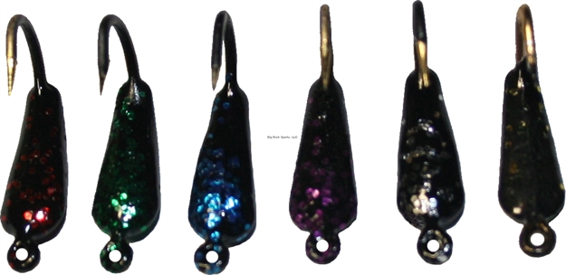 Picture of K&E Black Moon Jig Size 10 Assorted 24Cd