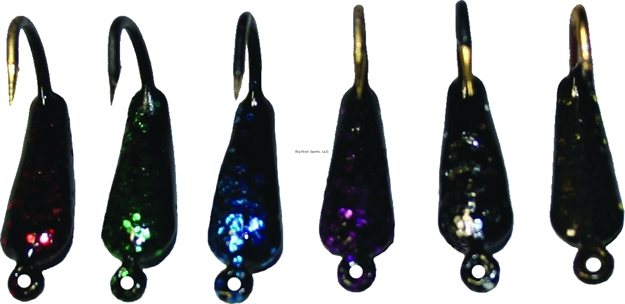 Picture of K&E Black Moon Jig Size 8 Assorted 24Cd