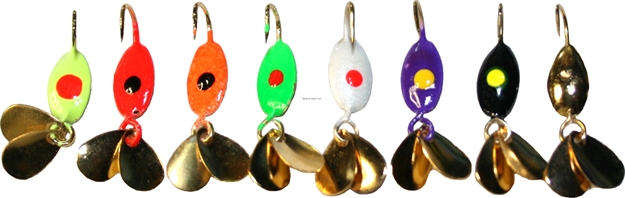 Picture of K&E Fairy Jig Gold Size 10 Assorted Colors 12/Card