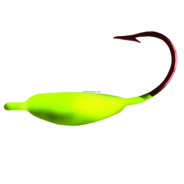 Picture of K&E Moon Glow Jig #4 UV Chartreuse 12/Strip Card