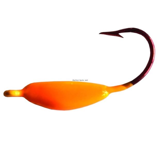 Picture of K&E Moon Glow Jig #6 UV Orange Gold 12/Strip Card
