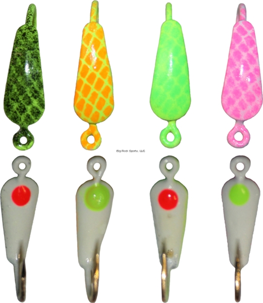 Picture of K&E Moon Scales Size 10 Assorted Colors 24/Card