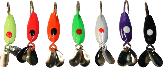 Picture of K&E Moxy Jig Nickel Size 10 Assorted Colors 12/Card