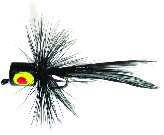 Picture of K&E Panfish Popper, Size 12, White/Black
