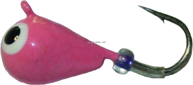 Picture of K&E Pelkie Tungsten Jig Size 10 Glow Red