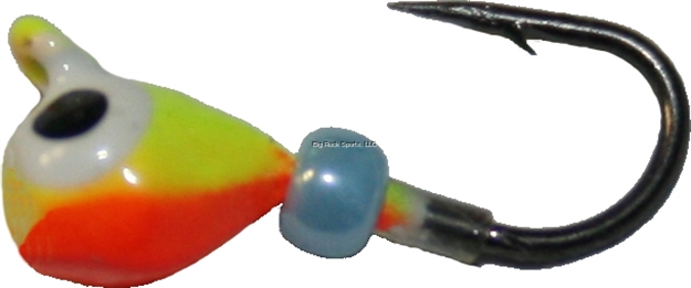 Picture of K&E Pelkie Tungsten Jig Size 14 Orange/Chartreuse  1/Cd