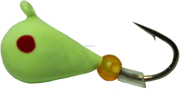 Picture of K&E Pelkie Tungsten Jig Size 8 Glow