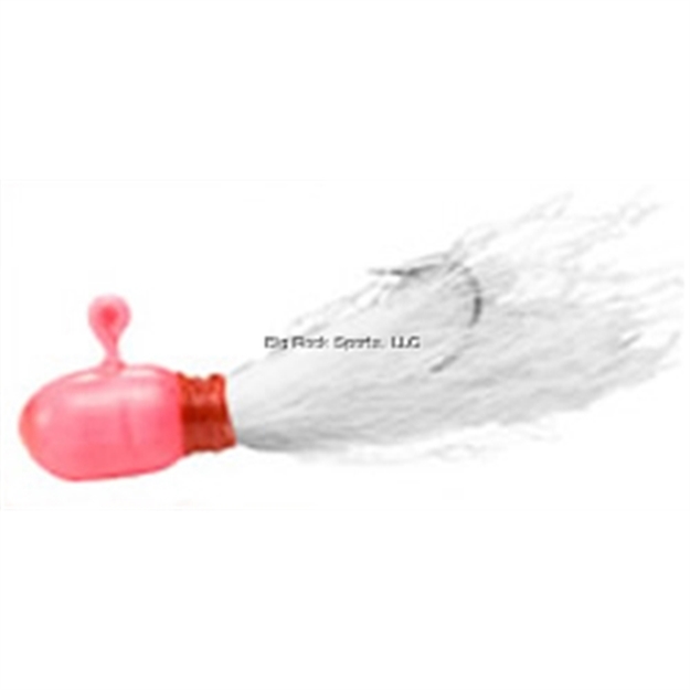 Picture of K&E Pinkies Bucktail Lure, Size 6, Pink/White, Floating