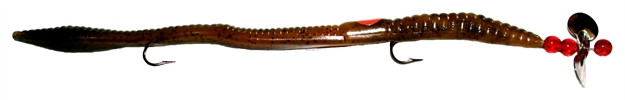 Picture of K&E Sidewinder Rigged Worm Natural