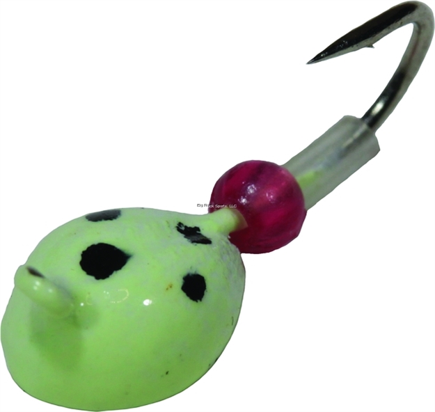 Picture of K&E Tapiola Tungsten Jig Size 12 Glow Spot