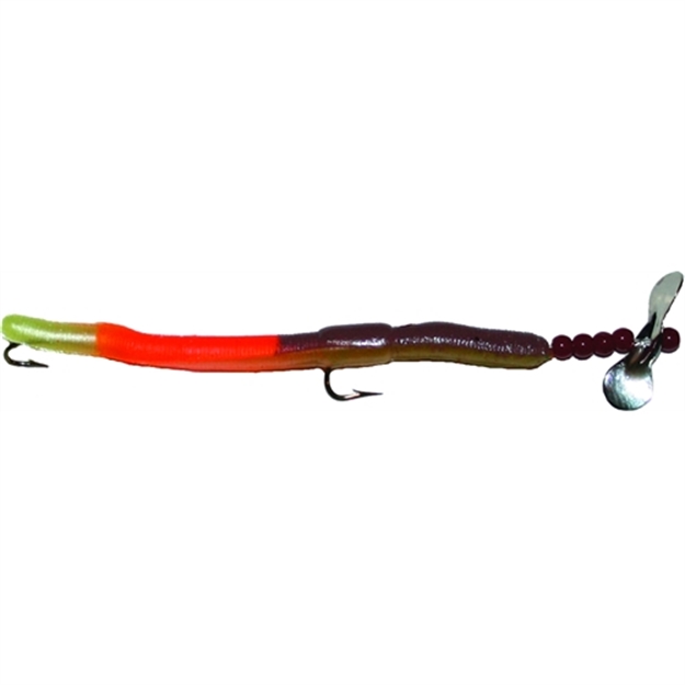 Picture of K&E Worm Rival Spin Rigged Worm, 2 1/2", Crawfish