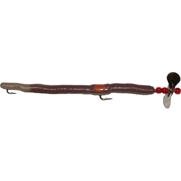 Picture of K&E Worm Rival Spin Rigged Worm, 2 1/2", Natural