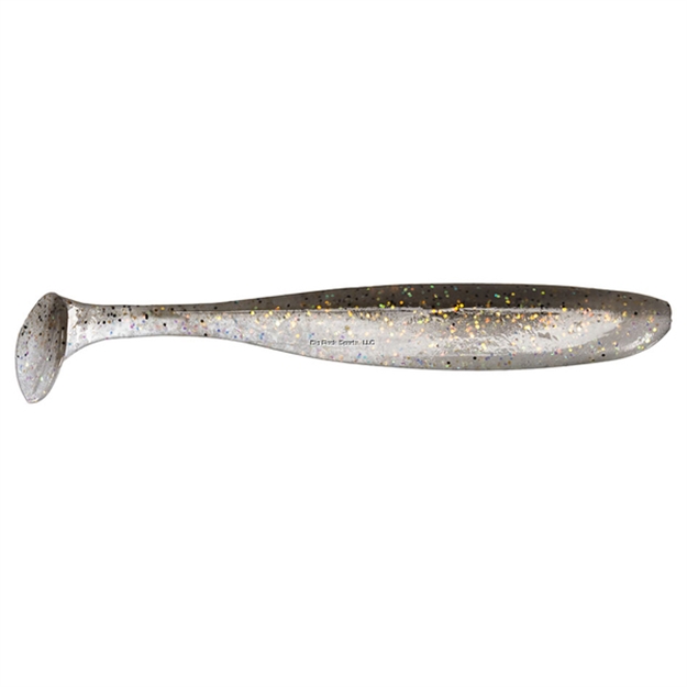 Picture of Keitech Easy Shiner, Crystal Shad, 3", Shad Shaped Paddletail Swimbait, 10Pk, Tray & Bag, Squid Scent Infused