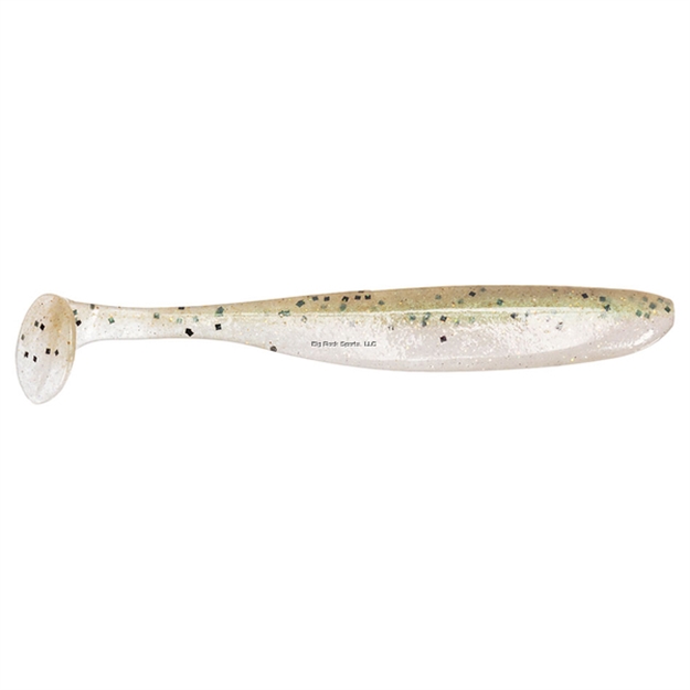 Picture of Keitech Easy Shiner, Ghost Rainbow Trout, 3", Shad Shaped Paddletail Swimbait, 10Pk, Tray & Bag, Squid Scent Infused