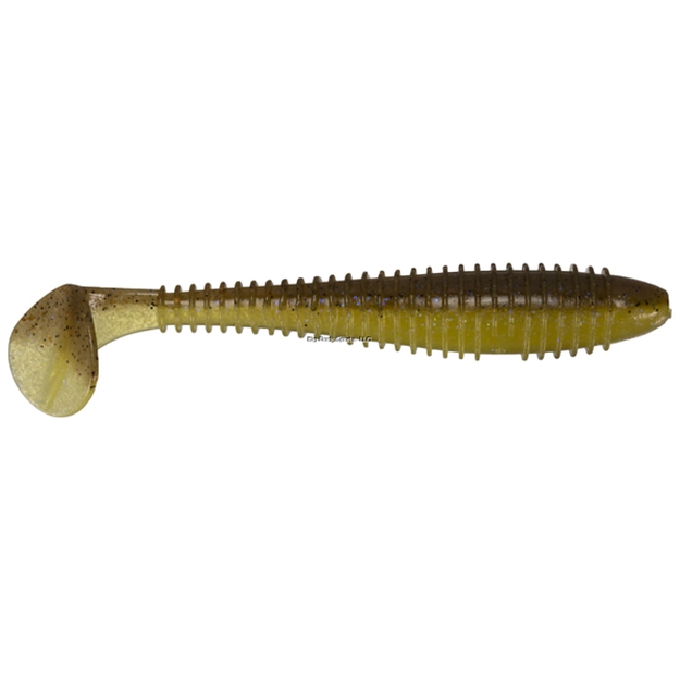 Picture of Keitech Fat Swing Impact, Electric Bluegill, 3.3", Fat Paddletail Swimbait, 7Pk, Blister Pack, Squid Scent Infused