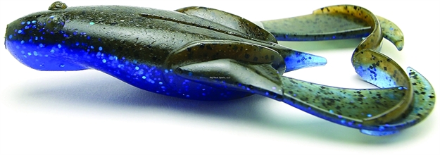 Picture of Keitech Ocochobee Craw, 3.5", Topwater Buzzing Frog, 5 Per Pack, Blister Pack, Strong Squid Scent Infused