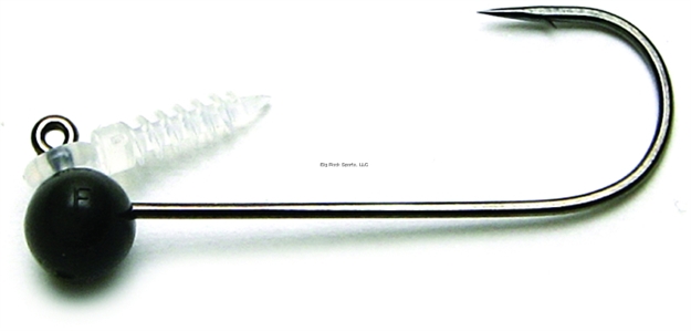 Picture of Keitech Tungsten, 1/8Oz., Custom #2/0 Hook, Shaky Football Jighead, Gray, 3 Per Bag