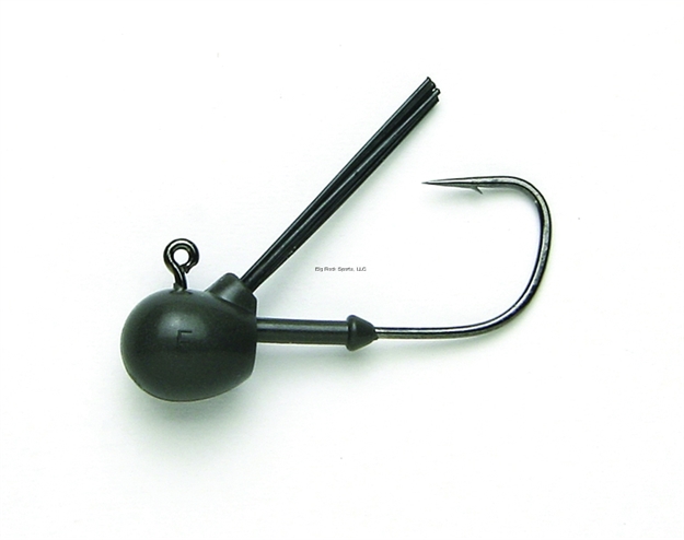 Picture of Keitech Tungsten, 1/8Oz., Custom #2 Hook, Fiber Guard Jighead, Gray, 3 Per Bag