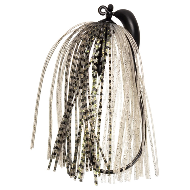 Picture of Keitech Tungsten Model Iii Swim Jig, Silver Flash, 3/8Oz, Custom #5/0 Hook, Plastic Screw Keeper, Sr40 Skirt, 1/Bg