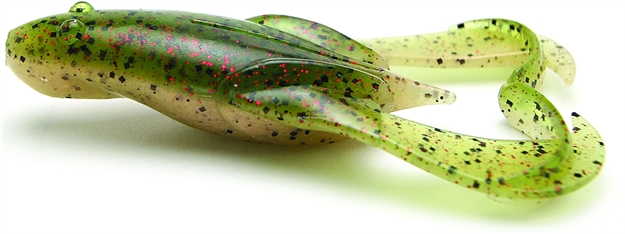 Picture of Keitech Watermelon Red Pearl, 3.5", Topwater Buzzing Frog, 5 Per Pack, Blister Pack, Strong Squid Scent Infused