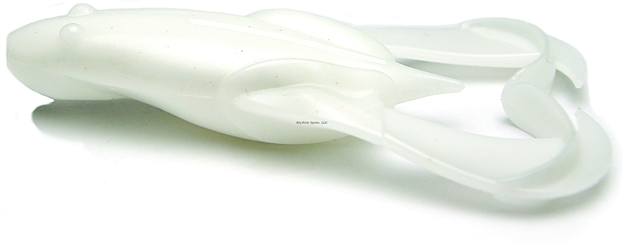 Picture of Keitech White, 3.5", Topwater Buzzing Frog, 5 Per Pack, Blister Pack, Strong Squid Scent Infused