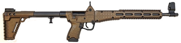 Picture of Kel-Tec Kel-Tec Sub-2000, 9Mm, 16.25" Barrel, Midnight Bronze, Glock 19 Mag, 15-Rd