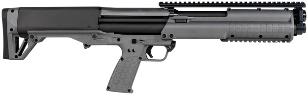 Picture of  Kel-Tec Ksggy Ksg  Sports South Exclusive 12 Gauge 14+1 3" 18.50" Barrel, Exclusive Tactical Gray Fixed Bullpup Stock, Includes Picatinny Rails
